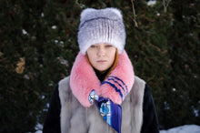 Load image into Gallery viewer, Polar fox collar scarves
