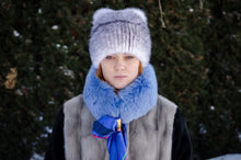 Load image into Gallery viewer, Polar fox collar scarves

